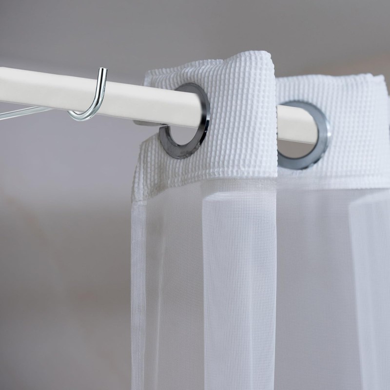 Sumnacon Curtain Rod Support for Wall 8 Pcs Single Curtain