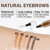 XINGXYUEL 3PCS Natural Black Microblading Eyebrow Pen Waterproof Eyebrow Pencil