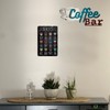 VOTHI Funny Retro Shots Menu Bar Signs for Home Bar