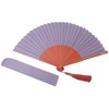 BOUDAI 2-Color Fashion Fan by COLOR Purple x Pink