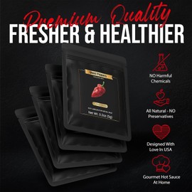 Hot Sauce Making Kit - 3 Variety Peppers (Mild to Hot) with Accessories to Make Your Own Hot Sauce Kit For Adults - Fun Hobby Project DIY Cooking Kit for Men, Dad, Brother, Women, Mom Gift Set