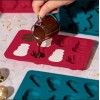 So Yummy Bella Silicone Mold Set Chocolate Santa Snowman Canes