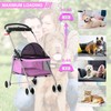 Pet Stroller - MeetPerfect Luxury Pet Roadster for Dogs and