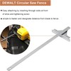 Powswopx 381091-00 Rip Fence Replace for Dewalt DC390K, DW936, DC300,