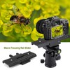 2 Way Macro Focusing Rail Slider with 1/4" Mounting Screw
