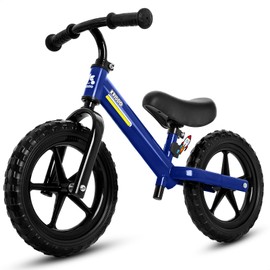 KRIDDO Toddler Balance Bike 2 Year Old, Kids Balance Bike for 2-5 Years Old, Dual Bearing for Smoother Riding, Adorable Plate, Adjustable Seat and Handlebar, Toddler Bike Gifts Age 2-3