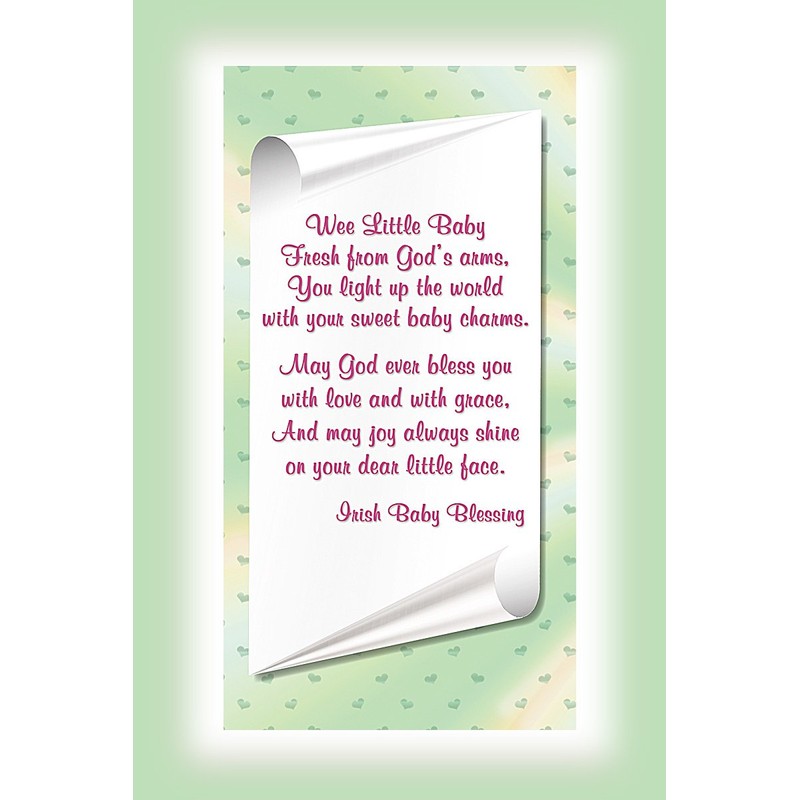 Irish Baby Blessing| Cute Picture Frame | Affordable, Colorful |