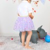 KEREDA Toddler Girls Layered Tutu Skirt Sparkling Sequin Tulle Dance