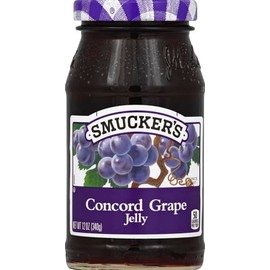 Smuckers Concord Grape Jelly, 12 Ounce -- 12 per case.