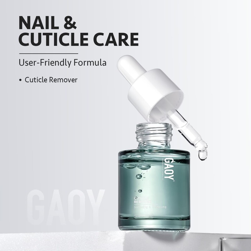 GAOY 20ml Cuticle Remover Gel, Nail Care Softener, Easy and