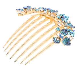 Vaguelly Elegant Rhinestone Wedding Hair Comb for Brides Chic Hair Accessories for Women for Bridal Parties and Special Occasions Stunning Hairpiece with Dazzling Design