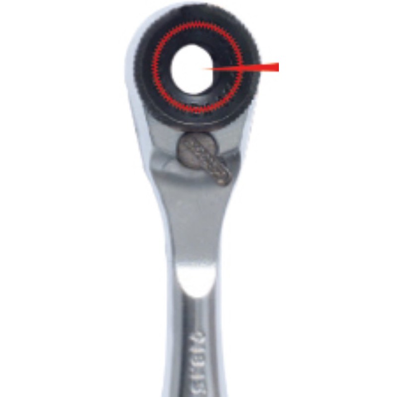 KS Tools 918.1595 1/4-Inch Bit Reversing Ratchet Set, 2 Pieces