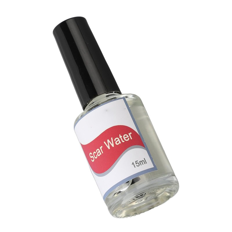 Solid Makeup Collodion with Brush, Makeup Scar Fluid, Liquid Scar