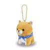 AMUFUN Plush Mascot Keychain Brown Small