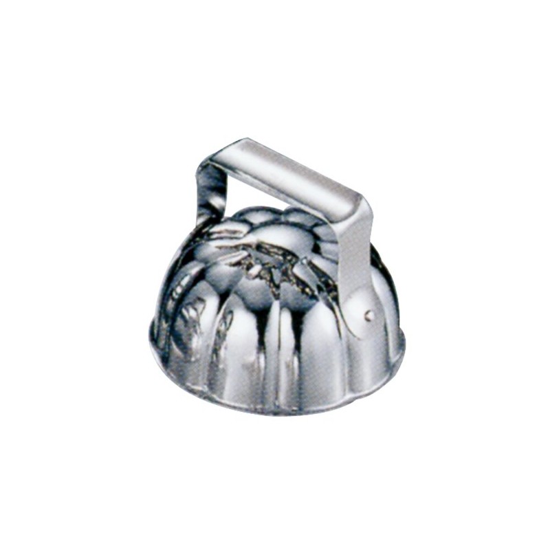 C-1049 Stainless Steel Rice Mold, Chrysanthemum Shape
