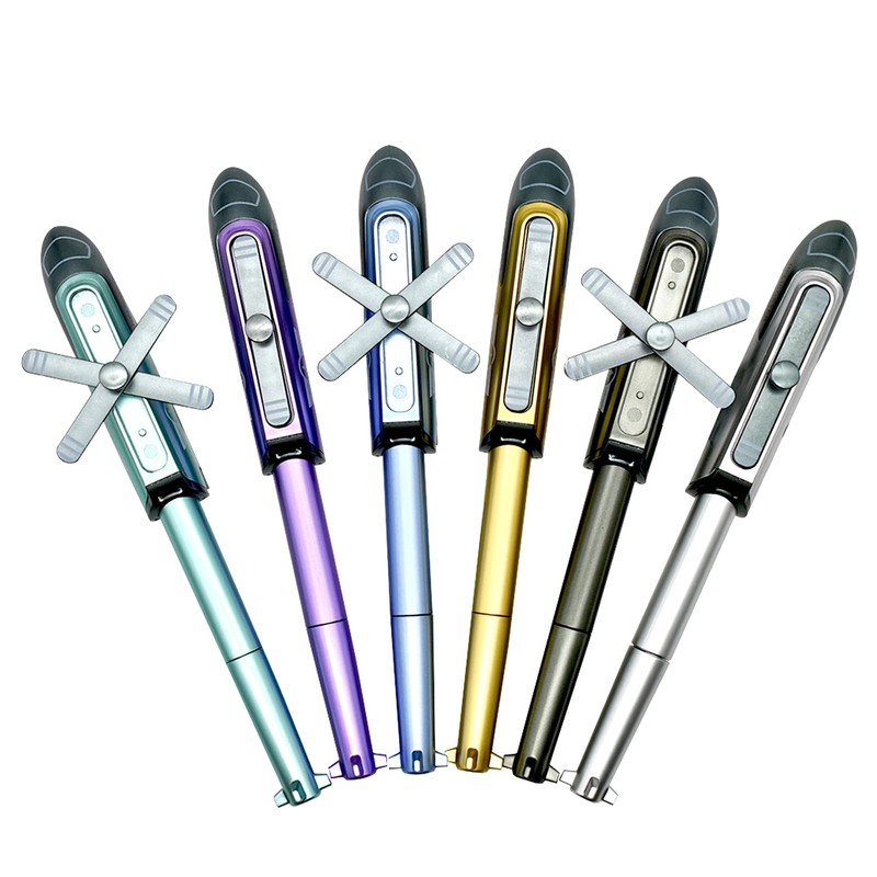 Lopenle 6 PCS Novelty Airplane Pens – Helicopter Shape Gel