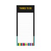 Collins Edge Rainbow Slim Magnetic to Do List Pad Black