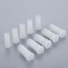 Labriciyon 100 Pcs White Toy Noise Makers Insert Squeakers, Plastic