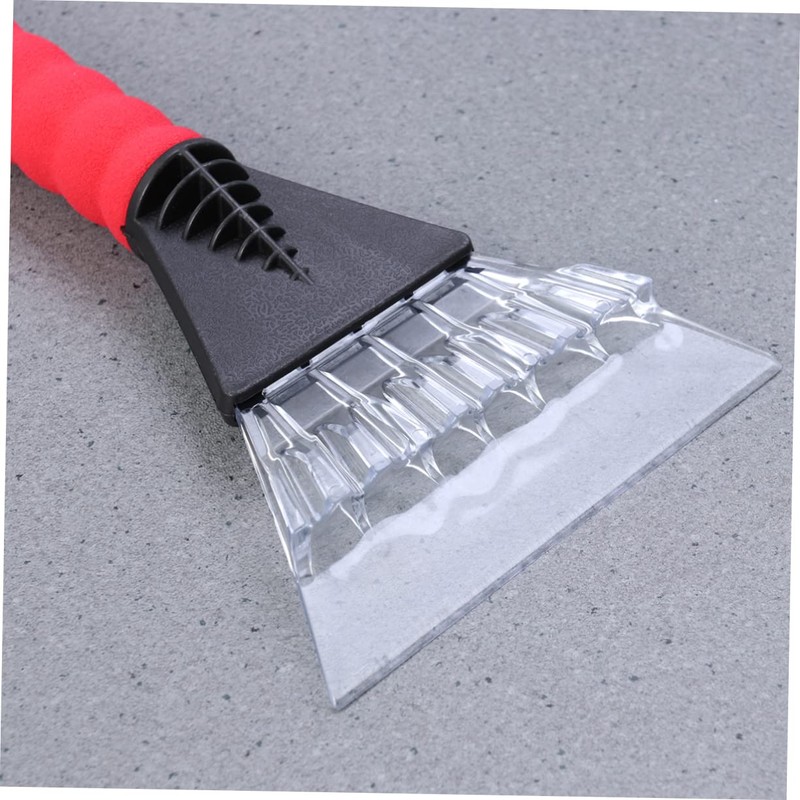 CAXUSD Car Windshield Ice Scraper Snow Removal Tool with Rubber