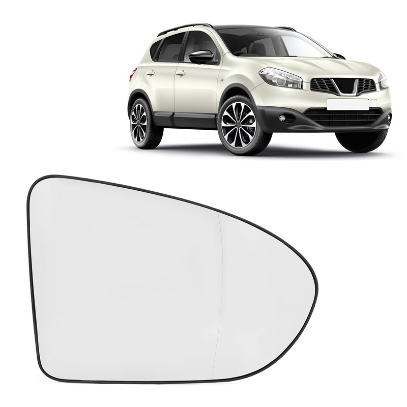 Rearview Mirror Glass with Heating Clear Visibility UV Resistance Fit