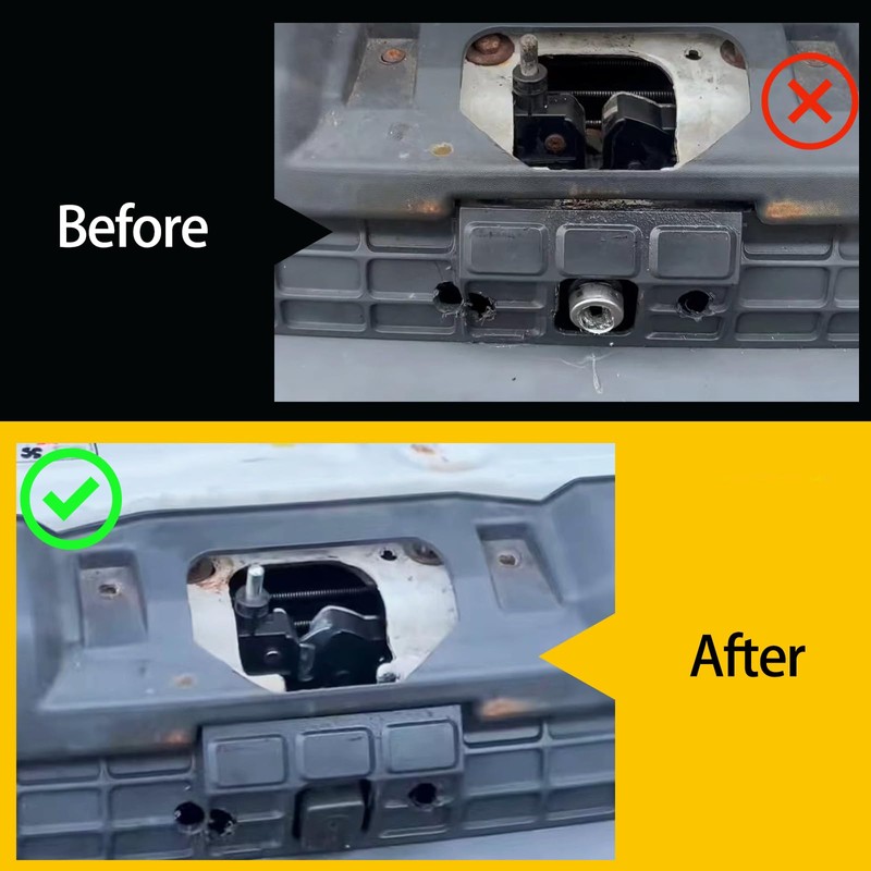 AUTOXBERT Bonnet Lock Hood Release Latch Set With 2 Keys