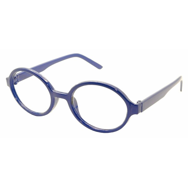 FancyG® Retro Geek Nerd Oval Round Shape Glass Frame NO