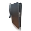 Junior Zippered Padfolio with A5 Notepad - Matt Black PU