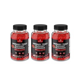 VITAMIZED VITAMIZED Potent Cranberry Gummies 1500mg with D Mannose - Urinary Tract Health for Women & Men, Urinary Flush & Bladder Fast-Acting Support Supplements with Hibiscus Powder, 180 Count