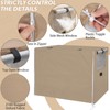 OUUTMEE Beige Dog Crate Cover, Waterproof Dog Crate Cover for