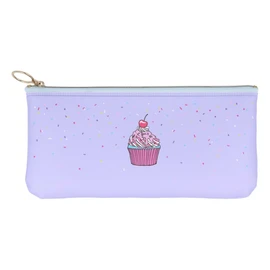 Sunstar Stationery S1426940 Flat Party Time Cupcake Pencil Case