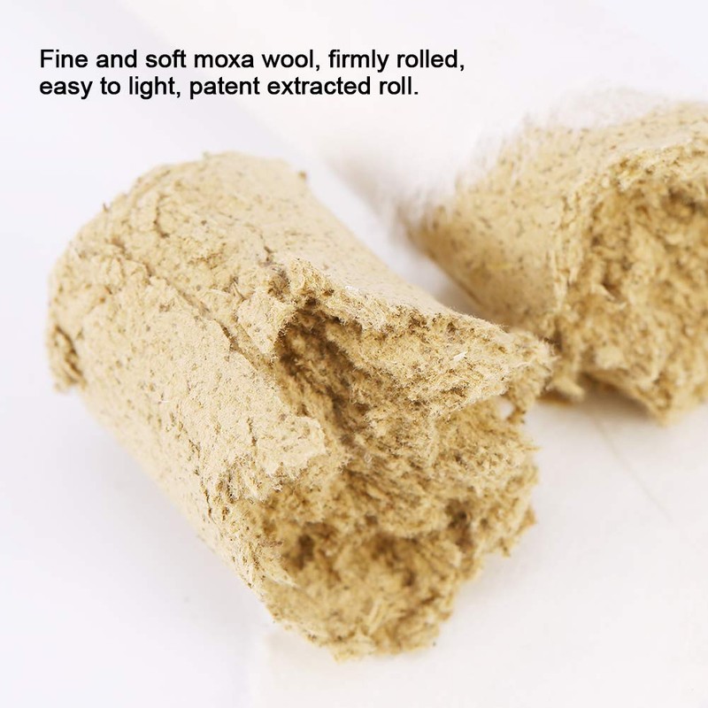Pack of 10 Moxa Sticks, Pure Moxa Rolls, Moxibustion Health