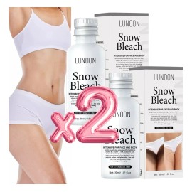 Crema Aclaradora Íntima Universo Linea Snow Bleach Pack Lociones 30ml