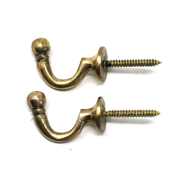 fiXte Ball End Curtain Tie Backs Screw in Hooks Available