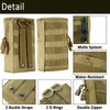 2 Pack Molle Pouches, Utility Pouch Small Water-Resistant Tactical Compact