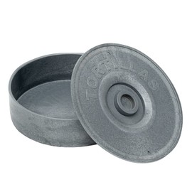 Restaurantware 8.5 x 2.3 Inch Tortilla Warmer, 1 Microwavable Tortilla Holder - Lid Included, Insulated, Gray Plastic Tortilla Keeper, Tortilla Server For Homes & Restaurants, Durable