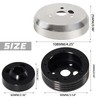YIUIY 5 & 6 Hole Billet Steering Wheel Hub Adapter