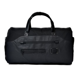 The Modern Travel Company - 4 IN 1 Convertible Garment Duffel Bag - Domestic and International Travel (Zayn Waterproof & Scratch Resistant Duffle Style Garment Bag with Hidden Backpack Straps, Onyx)