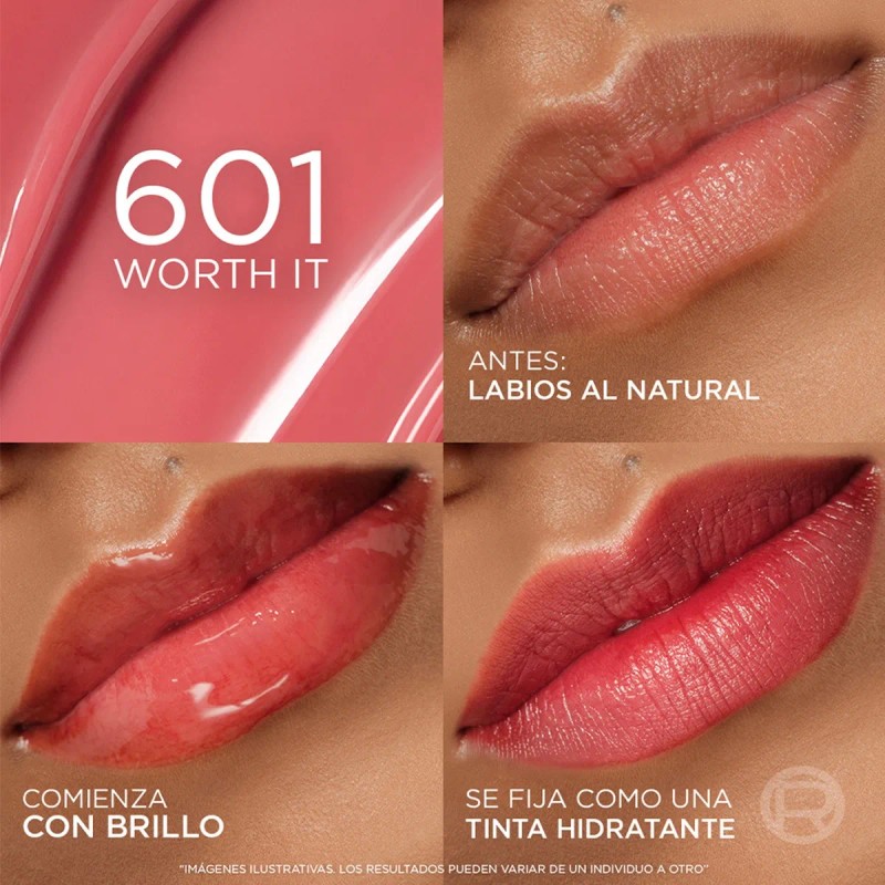 L'oréal Paris Tinta Sérum Para Labios Hyaluron Tint 601 Worth