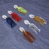 10cm 11g Metal Bait Sequin Bottom Beard Lure Fishing Lures