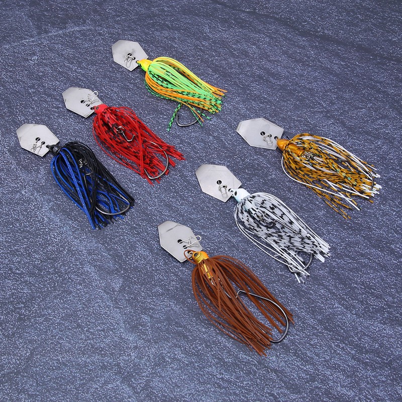 10cm 11g Metal Bait Sequin Bottom Beard Lure Fishing Lures