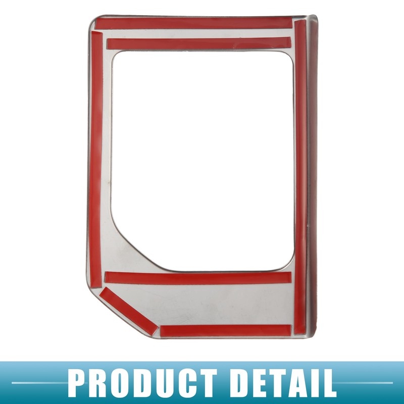 X AUTOHAUX Gear Shift Frame Trim Sticker Central Gear Shift