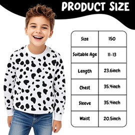 101 Dalmatian Costume Dalmatian Dog Costume Dress Up with Accessories