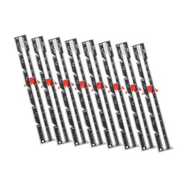 Gadpiparty 8pcs Precision Sliding Gauge for Accurate Fabric Measurement for DIY Crafting and Quilting Projects Portable Quilters Accessory