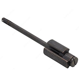 Nuk3y - Tope para puerta de 2 bisagras II para bisagras residenciales de 7,6 cm a 10,16 cm (bronce aceitado)