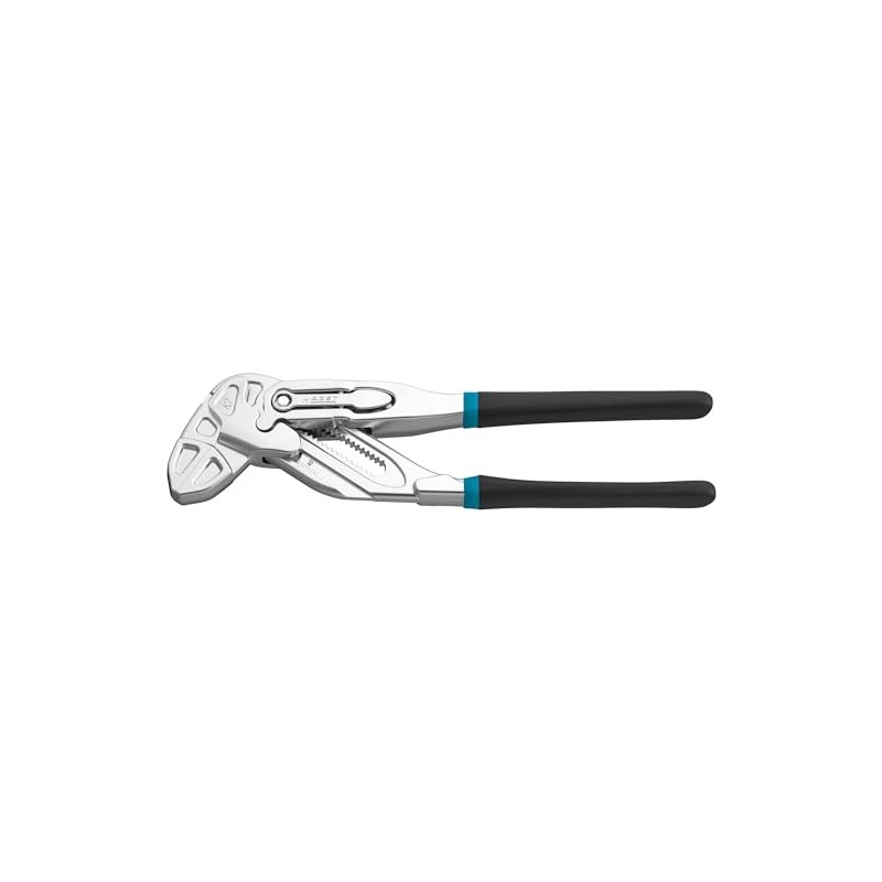 HAZET Pliers Wrench 762-18, Length 180 mm, Fine Locking Spacing,
