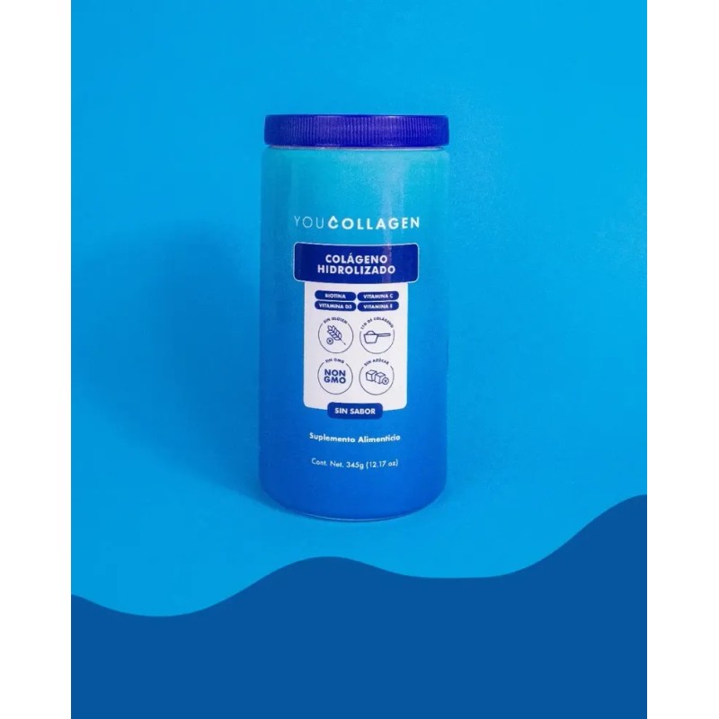 Colágeno Hidrolizado en Polvo Multiblue Goli con Biotina y Vitamina