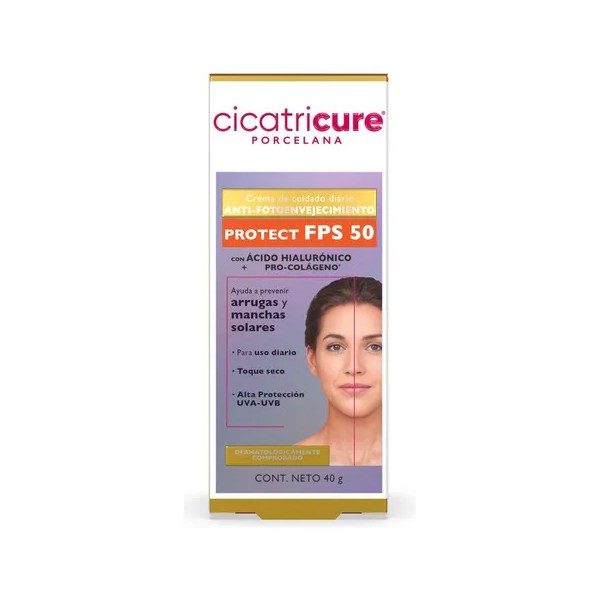 Cicatricure Crema De Cuidado Diario FPS 50. Contenido 40g.