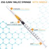 50 Pack 1ml 25Ga - 5/8 Inch Luer Lock Sample