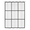 Kleine Wolke Shower Curtain PEVA Clear 180 x 200 cm