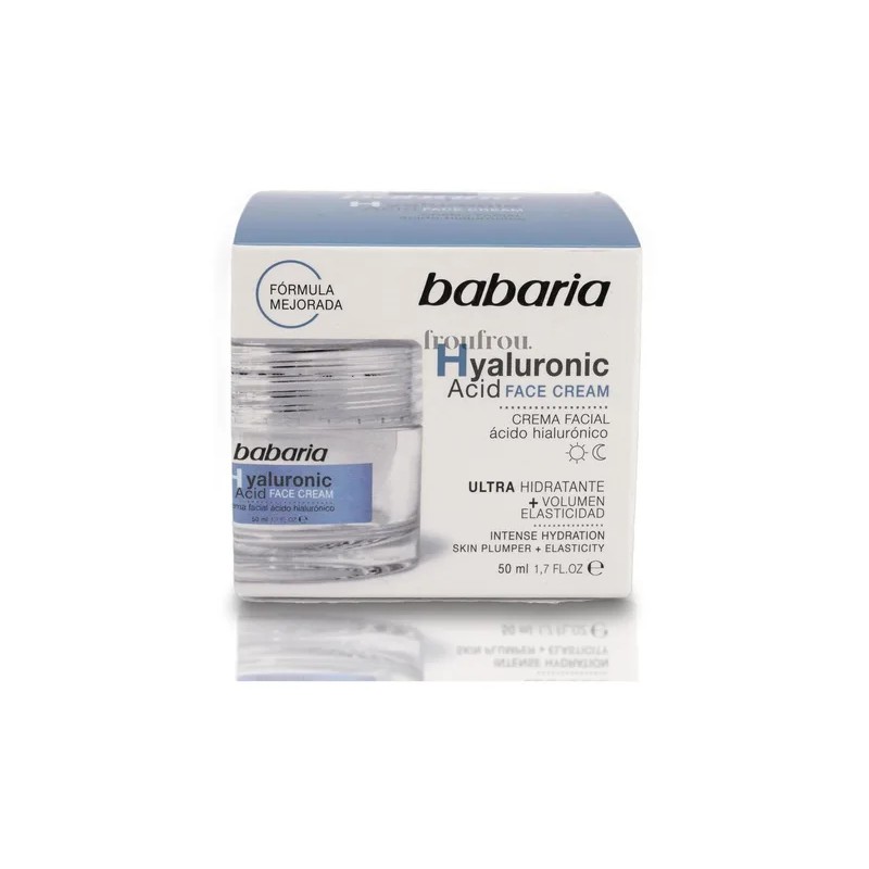 Crema Facial Acido Hialurónico 50 Ml Babaria Vegana
